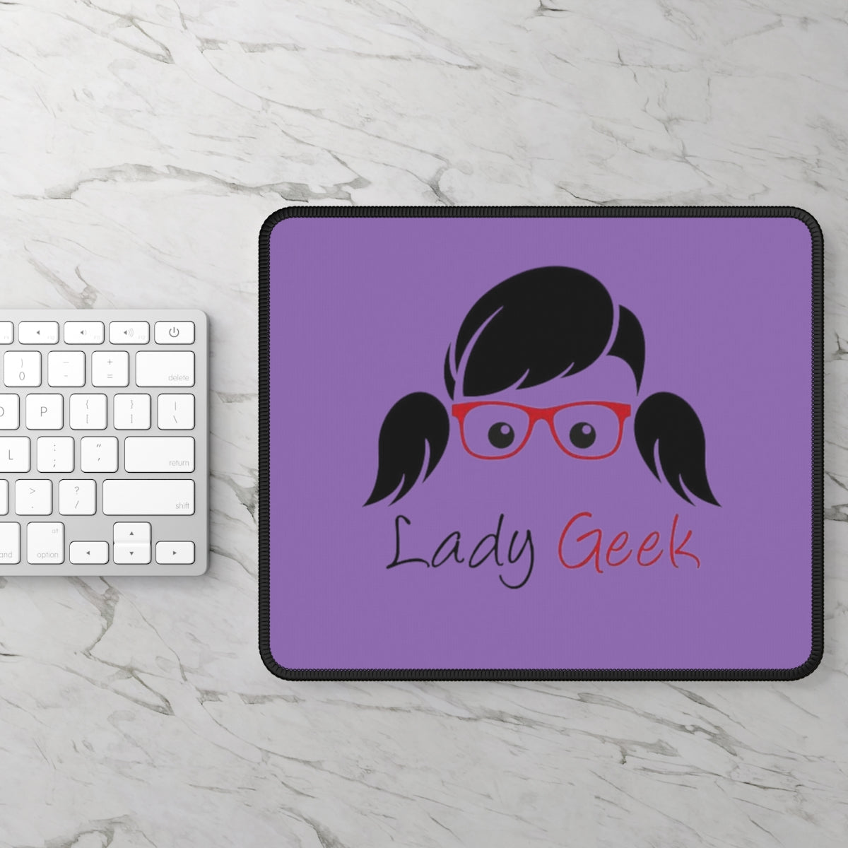 Lady Geek - Gaming Mouse Pad