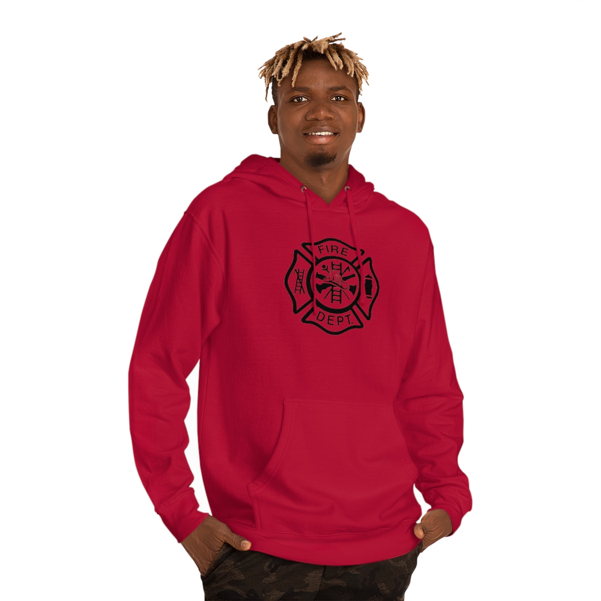 Fire Dept. - Unisex Hooded Sweatshirt