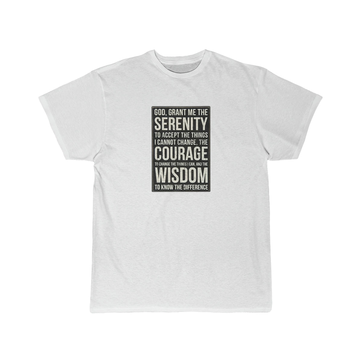 Serenity Prayer - Men's Short Sleeve Tee