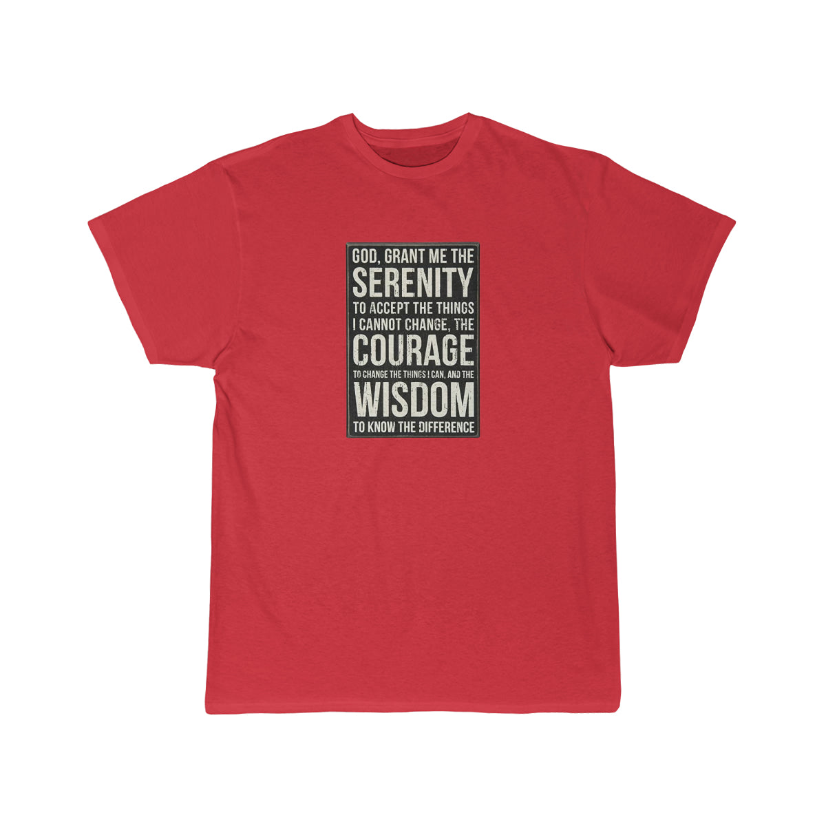 Serenity Prayer - Men's Short Sleeve Tee