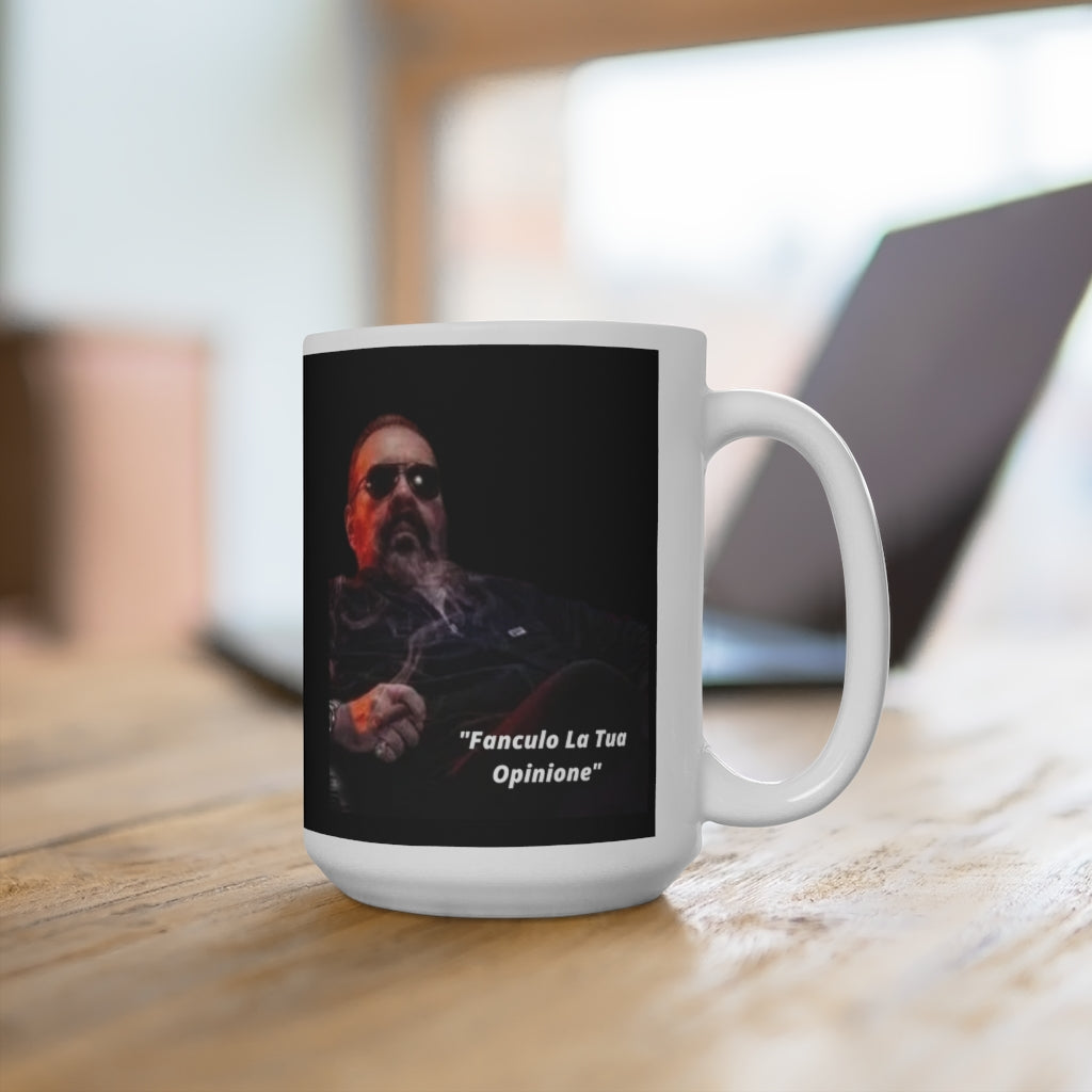 "Fanculo La Tua Opinione (Fu*k Your Opinion) Ceramic Mug 15oz